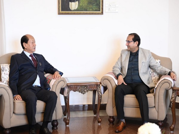 Northeast Railway GM calls upon Nagaland CM, discusses Dimapur-Kohima rail projects  