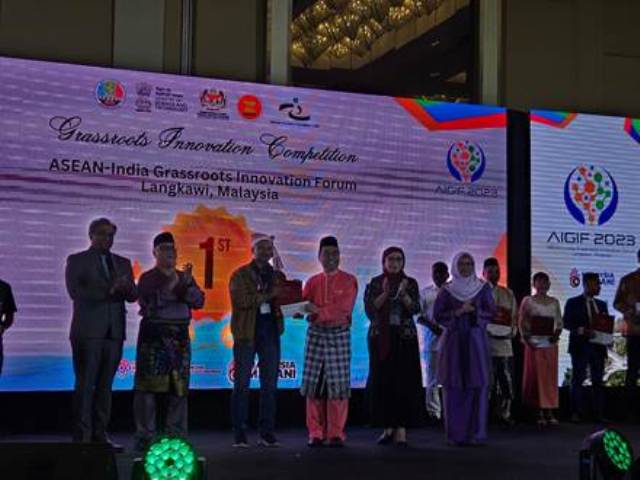 Indian innovators win prizes at 4th ASEAN India Grassroots Innovation Forum in Malaysia
