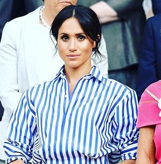 Duchess of Sussex Meghan Markle liked fat lady comment with a smile