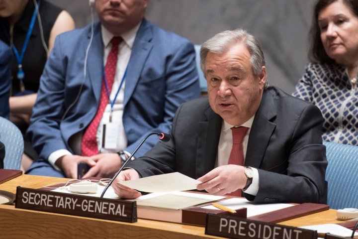 Countries need to cooperate in order to meet cross-border challenges: UN chief