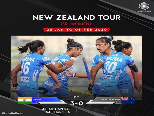 India women's hockey team thrash New Zealand 3-0 in final match of tour