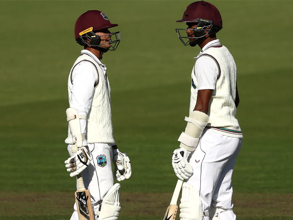 WI vs ZIM: Centuries from Braithwaite, Tagenarine puts Windies in command at end of day two