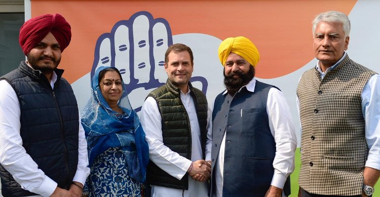 Ferozepur MP Sher Singh Ghubaya joins Cong, a day after resigning from SAD