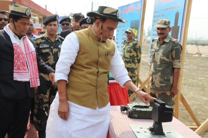 Pilot projects of covering Indo-Pakistan& Indo-Bangladesh Border of CIBMS completed