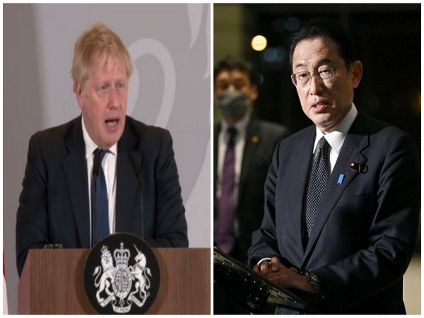 Johnson says Japanese PM's visit to UK will accelerate defence relationship, trade partnership 