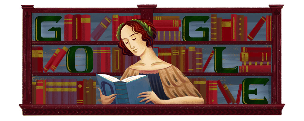 Google celebrates Elena Cornaro Piscopia's 373rd Birthday with a doodle