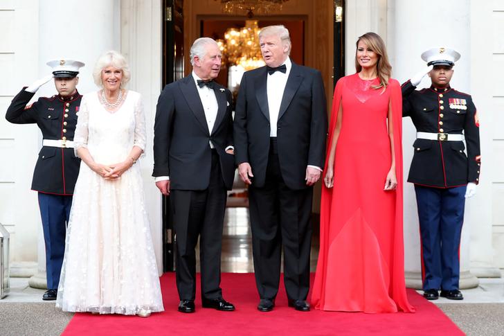 Mr and Mrs Trump hosted Prince Charles, wife Camilla at Winfield House