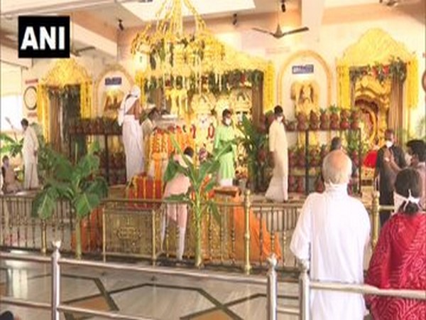 Priests perform 'Jal Yatra' of Lord Jagannath in Ahmedabad amidst lockdown