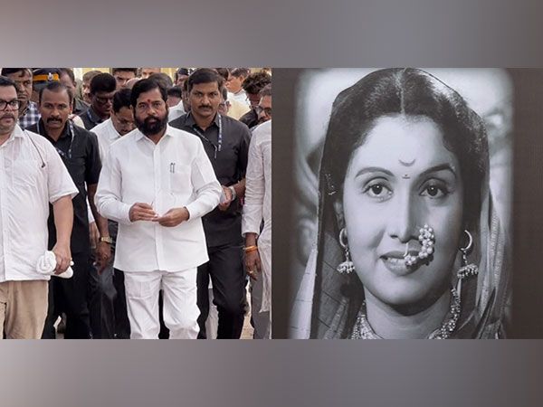Maharashtra CM Eknath Shinde pays last respect to veteran actor Sulochana Latkar