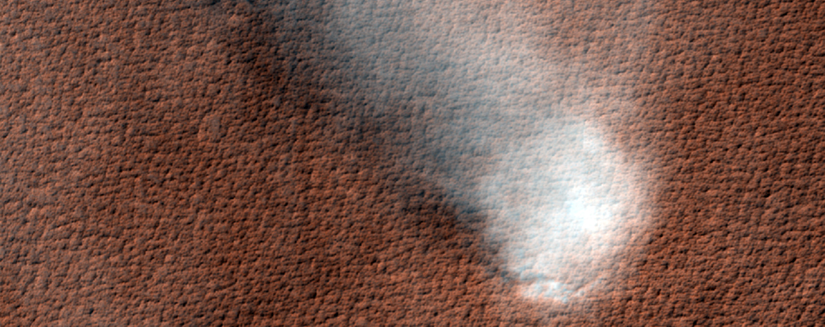 Martian dust devil caught in action by NASA's HiRISE camera