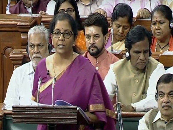 Sitharaman delivers marathon Budget speech, Speaker compliments her