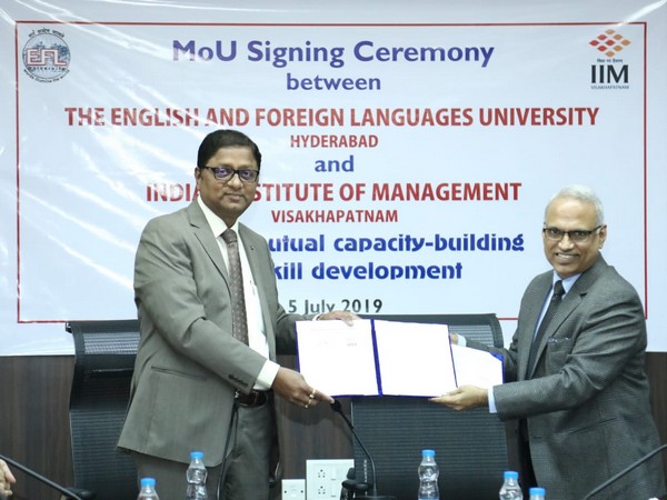 EFLU, IIM-V sign MoU for 'capacity-building, skill development'