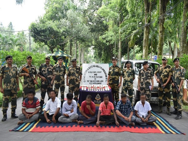 BSF and DRI Nab Gold Smugglers in Major Operation in Nadia District