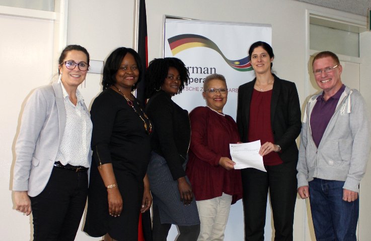 German Embassy and Bright Hill Pre-School sign grant deal in Namibia