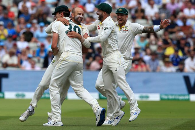 Cricket-Lyon rips through England to hand Australia Ashes advantage