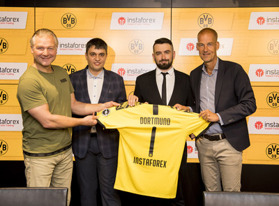 Borussia Dortmund and Leading Online Forex Trading Company, InstaForex, Today Announce a Two-year Partnership That Will Run Until the End of the 2020-21 Season