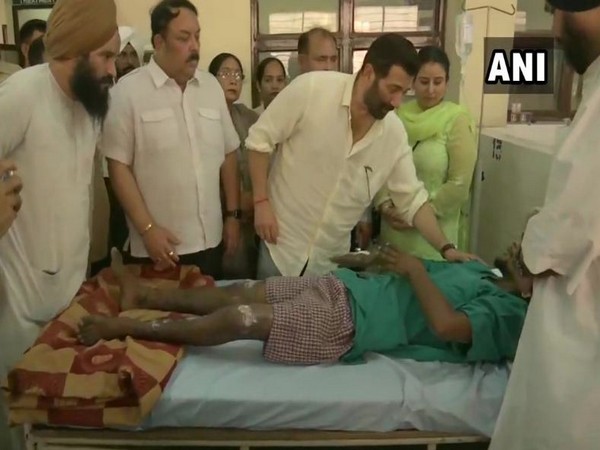 Batala Firecracker Factory Blast: MP Sunny Deol meets injured people at hospital