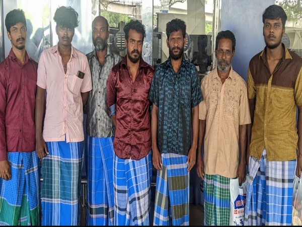 Seven Tamil Nadu Fishermen Released from Sri Lanka Arrive in Chennai