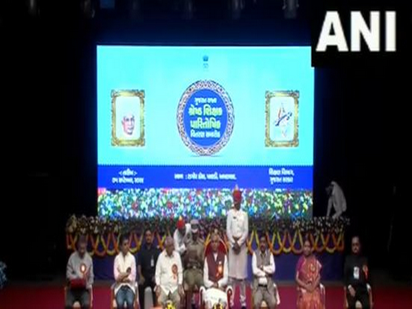 Gujarat Honors Excellence in Education: 28 State Teachers Awarded 'Best Teacher Award'