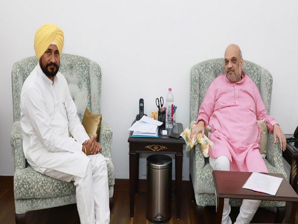 Punjab CM Channi urges Amit Shah to seal international border to curb drugs, weapons supply 