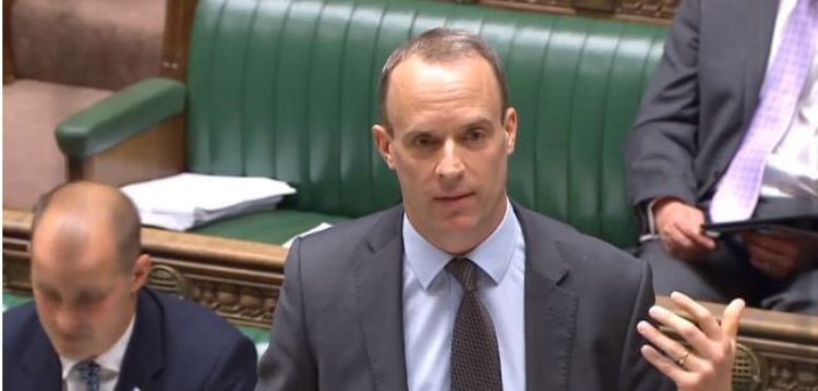UPDATE 1-Britain's Raab wants right to scrap Irish backstop after three months - media