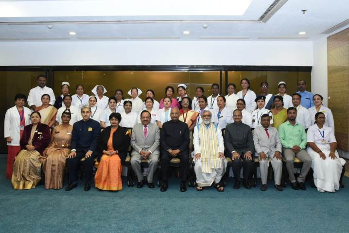 Nurses play a vital role in delivering quality health care: President Kovind 