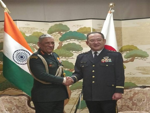 Army Chief Rawat meets Japanese Defence Minister JSDF chief