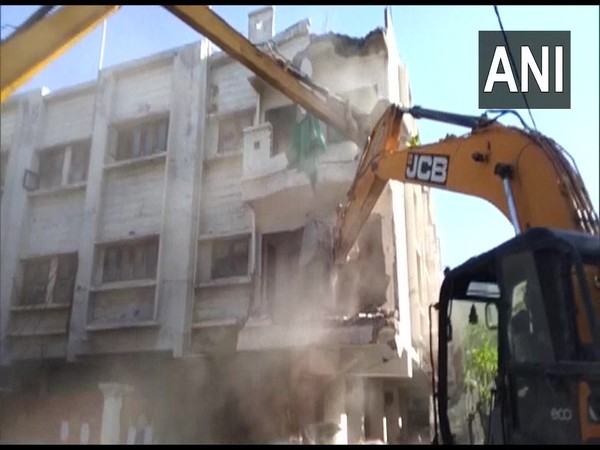 Illegal structures of 3 more goons demolished in Indore