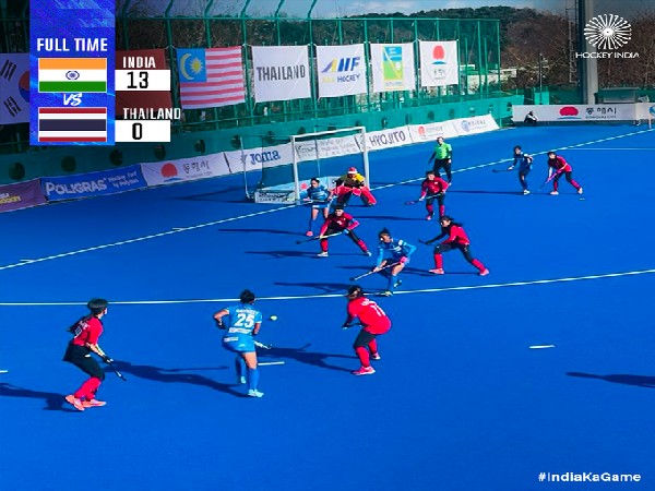 Asian Champions Trophy- India thrash Thailand 13-0 in opener