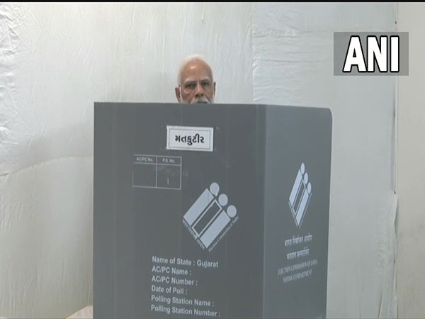 Gujarat polls second phase: PM Modi casts vote in Ahmedabad