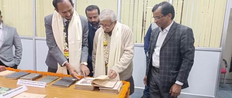 Rare Tamil Books and Manuscripts Exhibition inaugurated in Banaras Hindu University Central Library
