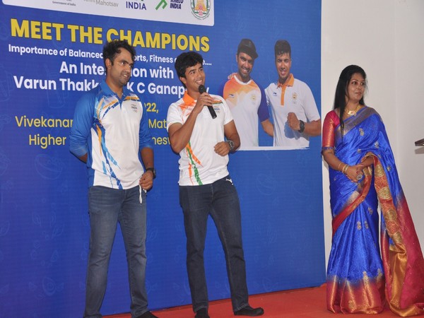 Olympic sailors KC Ganapathy and Varun Thakkar take PM Modi's 'Meet the Champions' campaign to Tamil Nadu
