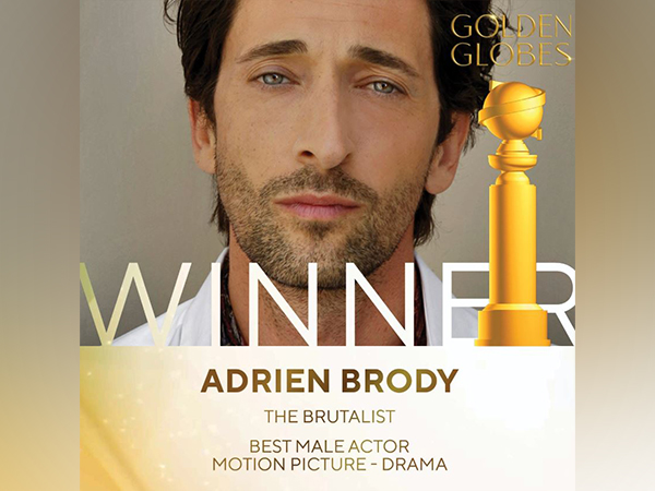 Adrien Brody Triumphs at 82nd Golden Globes