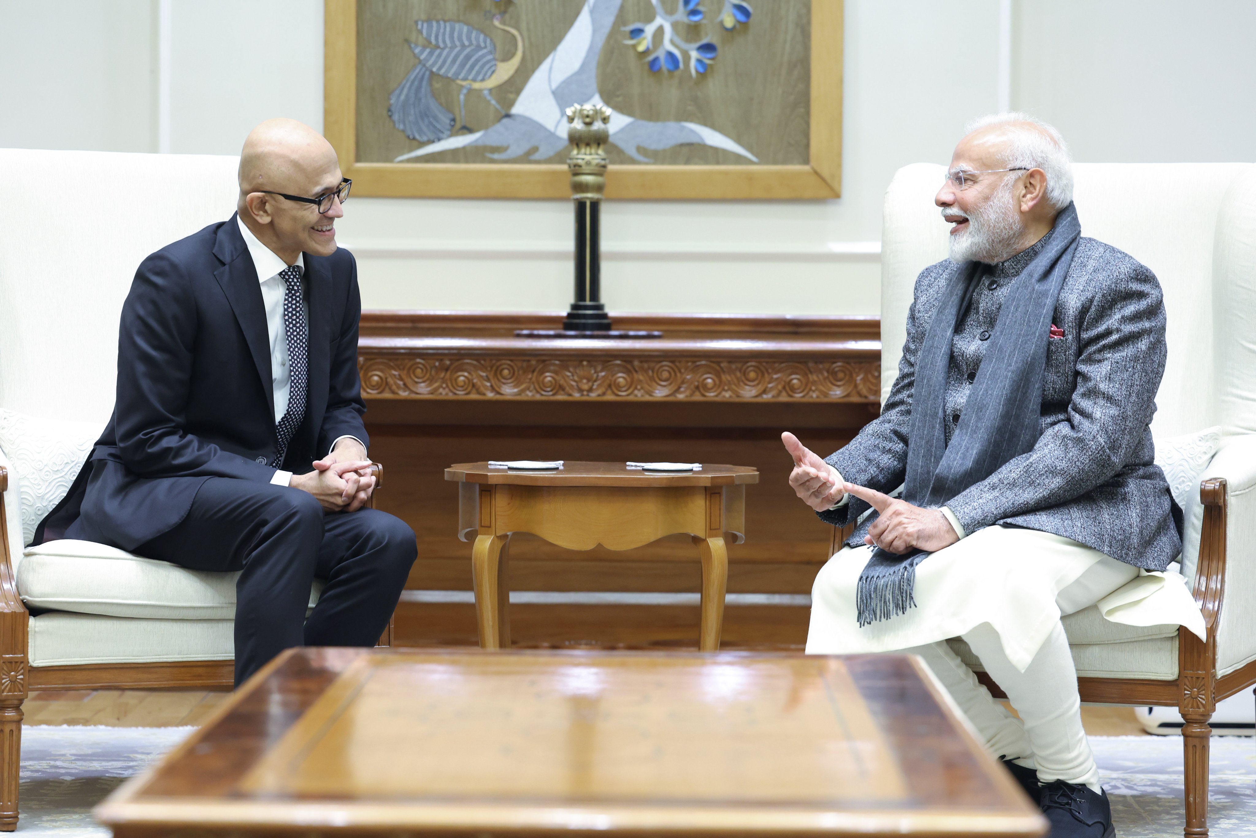 Satya Nadella Meets PM Modi: Focus on Microsoft’s Expansion, Tech Innovation, and AI in India