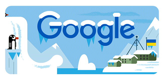 Vernadsky Research Base: Google dedicates doodle to Ukrainian Antarctic Station