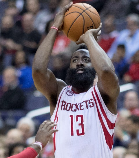 Harden, Gordon lead Rockets to 107-91 victory over 76ers