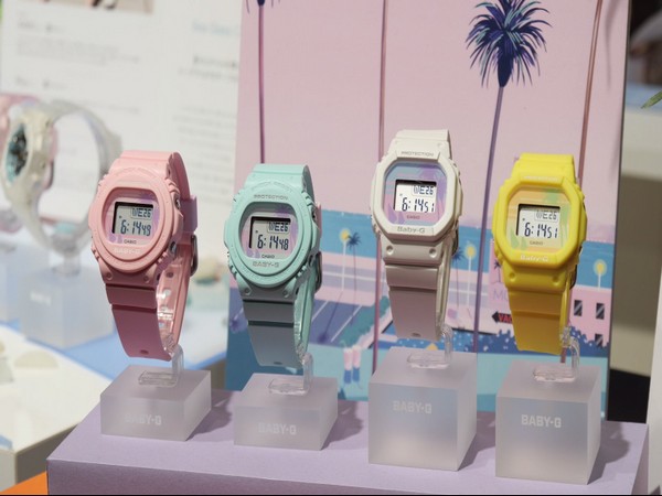 Casio exhibits new G-shock watch in Japan