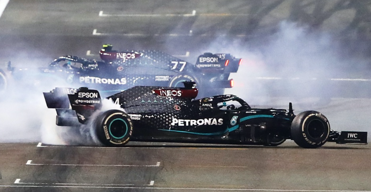 Motor racing-Mercedes to seek review of Verstappen manoeuvre in Brazil