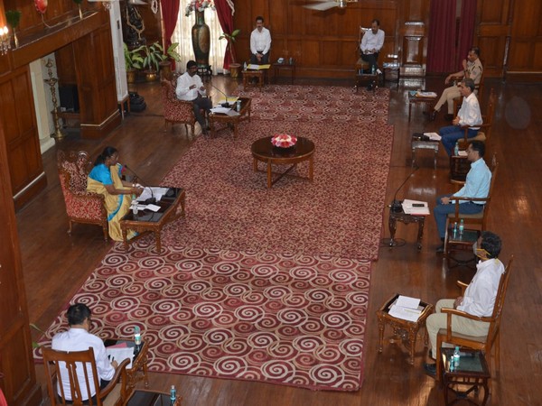 Jharkhand Governor Draupadi Murmu holds high-level meeting on COVID-19