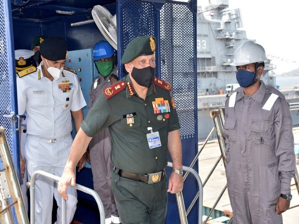 Karnataka: CDS General Bipin Rawat visits Naval Base in Karwar, briefed about Project Seabird