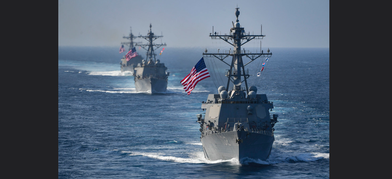 U.S. Navy deploys four warships east of Taiwan as Pelosi heads to Taipei