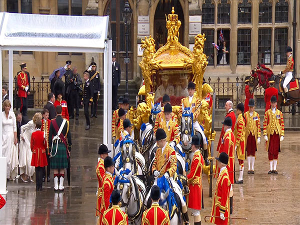 Royals parade back to Buckingham Palace after King Charles III Coronation concludes