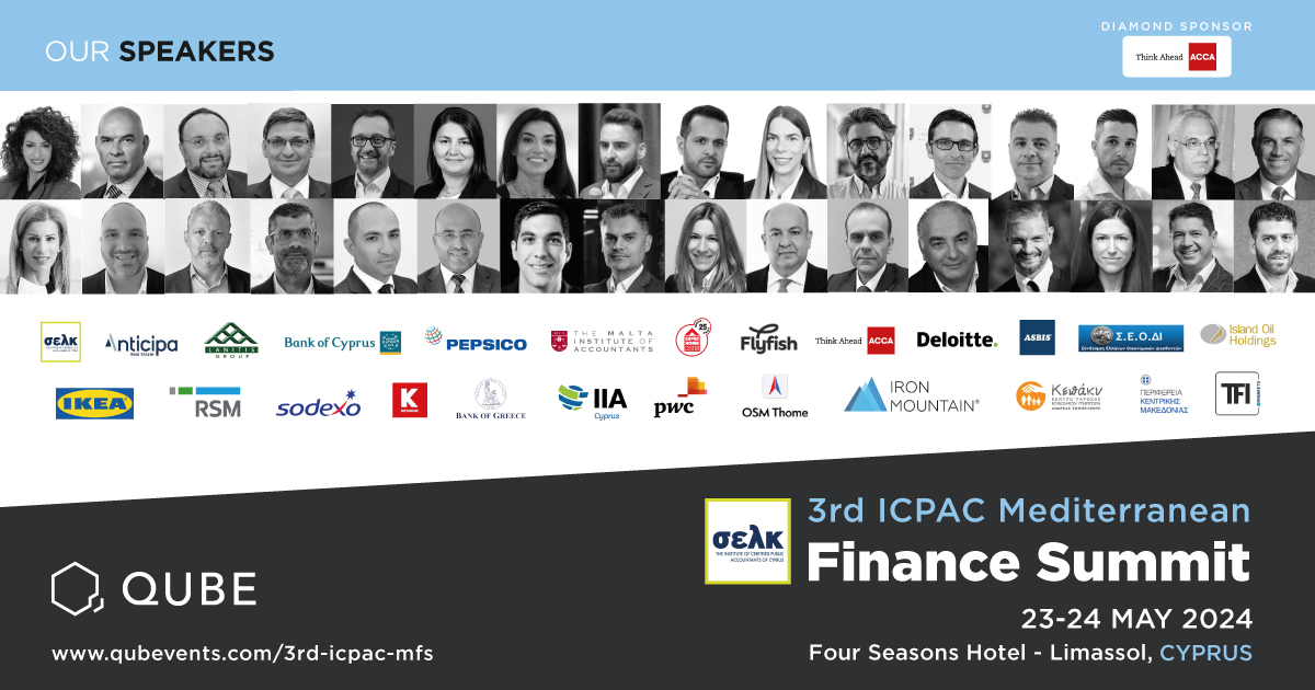 The 3rd ICPAC Mediterranean Finance Summit 2024: A Premium Gathering of Finance Leaders in Limassol, Cyprus!