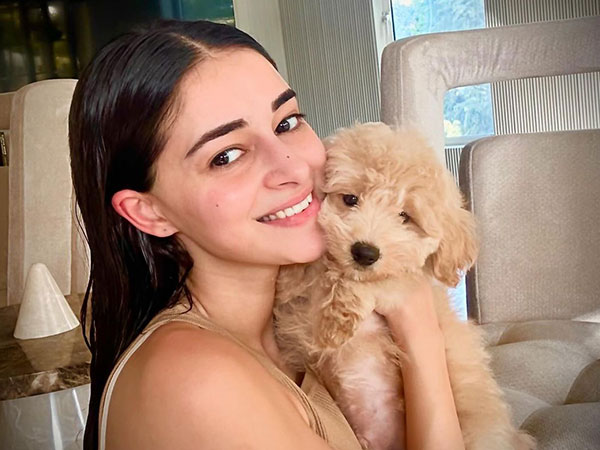 Ananya Panday gives fans a peek into her cozy Sunday with 'furry' friend Riot