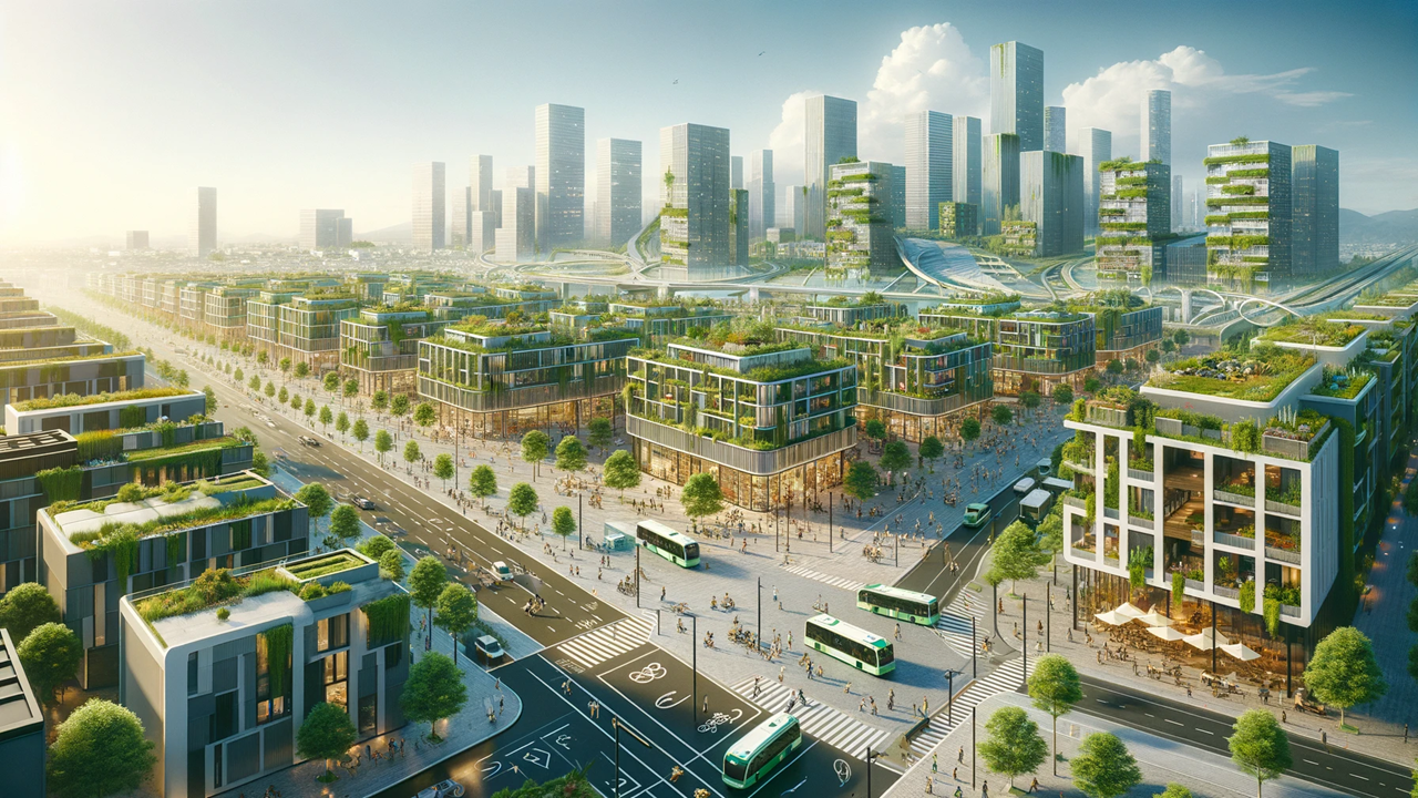 Reimagining Urban Cores: Sustainable Regeneration for Future Cities