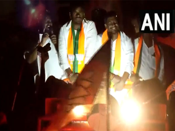 Telangana: K Annamalai holds road show in favour of BJP candidate from Nagarkurnool Lok Sabha seat