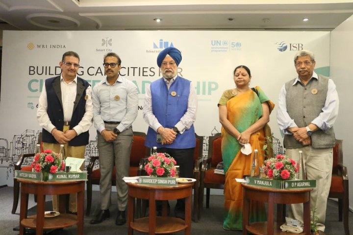 NIUA and WRI India join hands for Leaders in Climate Change Management
