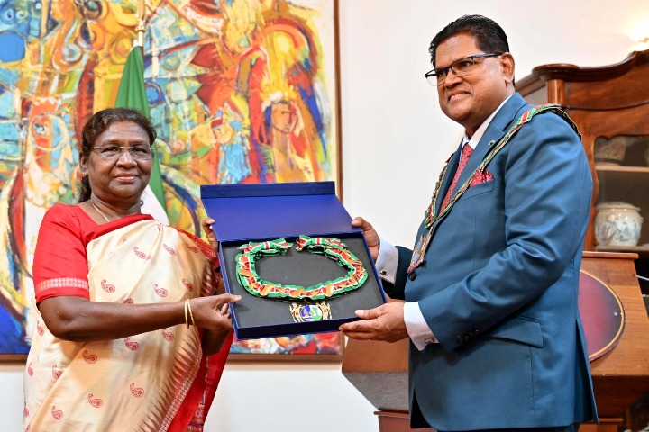 President Murmu celebrating 150th anniversary of arrival of Indians in Suriname