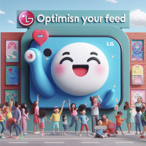 LG Launches 'Optimism Your Feed' Campaign to Boost Positive Social Media Content