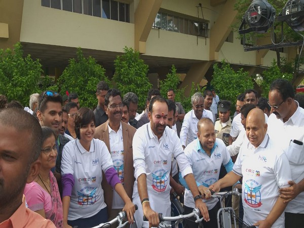 MoS home affairs G Kishan Reddy flags off bicycle event in Hyderabad